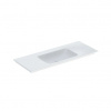 Geberit One Umyvadlo nábytkové 90x48 cm, bez otvoru, plocha vlevo, bílá/KeraTect 505.013.00.1 Geberit One Umyvadlo nábytkové 90x48 cm, bez otvoru, plocha vlevo, bílá/KeraTect 505.013.00.1