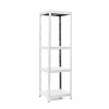 Policový regál Trestles RH 1800x600x500, nosnosť 1400 kg, 4 police Farba: pozink, Typ police: biela HDF 5 mm Policový regál Trestles RH 1800x600x500, nosnosť 1400 kg, 4 police Farba: pozink, Typ police: biela HDF 5 mm