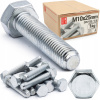 Metrická skrutka M10x25 pozink DIN 933 kl.8.8 1kg Metrická skrutka M10x25 pozink DIN 933 kl.8.8 1kg