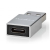 Nedis CCGB60925GY USB-C Adaptér USB 3.2 Gen 1, USB-A Zástrčka, USB-C Zásuvka Nedis CCGB60925GY USB-C Adaptér USB 3.2 Gen 1, USB-A Zástrčka, USB-C Zásuvka