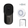 iGET HOME Doorbell DS1 Black + CHS1 White - WiFi bateriový videozvonek, set s reproduktorem, CZ app (DS1 Black + CHS1)