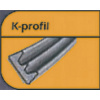 EPDM okenné tesnenie K 9x4mm biele (6m) TRELLEBORG EPDM okenné tesnenie K 9x4mm biele (6m) TRELLEBORG