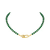 JAY Luxusní korálkový náhrdelník Isidora - zelený achát JAY-9020-ZS56153 Zelená 44 cm JAY Luxusní korálkový náhrdelník Isidora - zelený achát JAY-9020-ZS56153 Zelená 44 cm