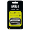 BRAUN Series 3-32B Microcombi Black - náhradná planžeta pre strojčeky Braun Series 3 - čierna