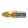 Bit 1/4 zástrčný krížový PZ1 TiN, WITTE WE-27345 Bit 1/4 zástrčný krížový PZ1 TiN, WITTE WE-27345