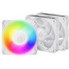 ARCTIC P12 Pro A-RGB (bílá) 3-Pack - 120mm A-RGB PWM ventilátor s rozdělovačem kabelů ARCTIC P12 Pro A-RGB (bílá) 3-Pack - 120mm A-RGB PWM ventilátor s rozdělovačem kabelů