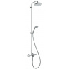 Hansgrohe Sprchový systém Croma na stěnu s vanovým termostatem chrom 27223000 Hansgrohe Sprchový systém Croma na stěnu s vanovým termostatem chrom 27223000