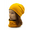 Čiapka a nákrčník Mustard - black - L Čiapka a nákrčník Mustard - black - L