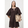 Šaty oversize bavlnené Medicine RS26-SUD602 hnedá S Šaty oversize bavlnené Medicine RS26-SUD602 hnedá S
