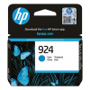 HP originál ink 4K0U3NE#CE1, HP 924, cyan, 400str. HP originál ink 4K0U3NE#CE1, HP 924, cyan, 400str.