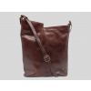 Dámska kožená kabelka MARRONE s remeňom Dámska kožená kabelka MARRONE s remeňom