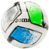 Joma Dali II futbalová lopta sivá-zelená - č. 4 Joma Dali II futbalová lopta sivá-zelená - č. 4