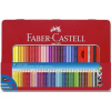 Faber-Castell Pastelky Grip 2001 - plechová krabička,48 ks uni