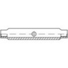 TOOLCRAFT 136561 napínacia matica M16 ocel glavanizované zinkom DIN 1478 1 ks; 136561 TOOLCRAFT 136561 napínacia matica M16 ocel glavanizované zinkom DIN 1478 1 ks; 136561