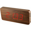Digitálny LED budík/ hodiny MPM s dátumom a teplomerom 3672.50, red Digitálny LED budík/ hodiny MPM s dátumom a teplomerom 3672.50, red