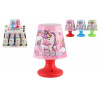 Teddies Mini lampička s jednorožcom na stôl plast 8x11cm na batérie, 3 farby Teddies Mini lampička s jednorožcom na stôl plast 8x11cm na batérie, 3 farby