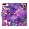Flip pouzdro iSaprio - Apple iPhone 7 Plus / 8 Plus - Purple Marble - kapsičky na karty (Knížkový flip kryt, obal, pouzdro iSaprio na mobil Apple iPhone 7 Plus / 8 Plus - Purple Marble - 360° ochrana Flip pouzdro iSaprio - Apple iPhone 7 Plus / 8 Plus - Purple Marble - kapsičky na karty (Knížkový flip kryt, obal, pouzdro iSaprio na mobil Apple iPhone 7 Plus / 8 Plus - Purple Marble - 360° ochrana