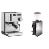 Rancilio Silvia E + Stone Espresso Pebble, chrome Rancilio Silvia E + Stone Espresso Pebble, chrome