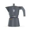 PEZZETTI ITALEXPRESS 6 šálok - smaltovaný hliníkový kávovar, sivý PEZZETTI ITALEXPRESS 6 šálok - smaltovaný hliníkový kávovar, sivý