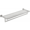 Sapho X-STEEL polička na uteráky s hrazdou, nerez mat XS406 Sapho X-STEEL polička na uteráky s hrazdou, nerez mat XS406