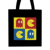 Nákupní taška unisex s potlačou Pac-Man Černá Jednotná Nákupní taška unisex s potlačou Pac-Man Černá Jednotná