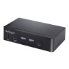 StarTech.com USB C KVM Switch, 2 Port DisplayPort KVM w/ 4K 60Hz UHD HDR Video, 3.5mm Audio, USB Type C KVM Switch, 4x USB HID and 2x USB A 3.2 Gen 1 5Gbps Hub, Thunderbolt 3/4 Compatible - Hot Key Sw StarTech.com USB C KVM Switch, 2 Port DisplayPort KVM w/ 4K 60Hz UHD HDR Video, 3.5mm Audio, USB Type C KVM Switch, 4x USB HID and 2x USB A 3.2 Gen 1 5Gbps Hub, Thunderbolt 3/4 Compatible - Hot Key Sw