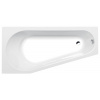 Polysan PROJEKTA L asymetrická vana 160x80x44cm, bílá Polysan PROJEKTA L asymetrická vana 160x80x44cm, bílá