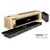 Dokovacia stanica Club3D USB-C 3.2 s napájacím adaptérom Triple Display Dynamic PD, 100 W - CSV-1564W100 Dokovacia stanica Club3D USB-C 3.2 s napájacím adaptérom Triple Display Dynamic PD, 100 W - CSV-1564W100