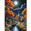 ART PUZZLE Čarovná jesenná noc 1000 dielov ART PUZZLE Čarovná jesenná noc 1000 dielov