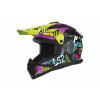 Enduro motocyklová prilba LS2 MX708 Fast II Gorilla Purple H-V Yellow S Enduro motocyklová prilba LS2 MX708 Fast II Gorilla Purple H-V Yellow S