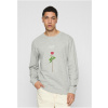 Lost Youth Rose Crewneck - grey M Lost Youth Rose Crewneck - grey M