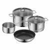 Sada nádobí ALICANTE, 4ks - SILIT (Sada hrnců s rendlíkem a pánví ALICANTE, 4 ks - SILIT-WMF Group) Sada nádobí ALICANTE, 4ks - SILIT (Sada hrnců s rendlíkem a pánví ALICANTE, 4 ks - SILIT-WMF Group)