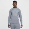 Nike Academy Winter Warrior Men's Therma-FIT 1/2-Zip Soccer Top Grey/Silver S Nike Academy Winter Warrior Men's Therma-FIT 1/2-Zip Soccer Top Grey/Silver S