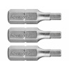 Bit imbus 3ks, H 3x25mm, S2, FORTUM Bit imbus 3ks, H 3x25mm, S2, FORTUM