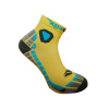CSX-RUN FUN funkční sportovní ponožky COMPRESSOX Žlutá / Tyrkysová 39-42 1 pár CSX-RUN FUN funkční sportovní ponožky COMPRESSOX Žlutá / Tyrkysová 39-42 1 pár