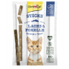 GimCat Sticks Losos & Pstruh 1 balení 4 ks GimCat Sticks Losos & Pstruh 1 balení 4 ks