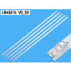 LED podsvit sada Philips LB43015 V0_03 AL - 5 pásků 850mm LED podsvit sada Philips LB43015 V0_03 AL - 5 pásků 850mm