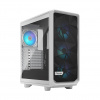 Fractal Design Meshify 2 Compact RGB White TG Clear Tint FD-C-MES2C-08 Fractal Design Meshify 2 Compact RGB White TG Clear Tint FD-C-MES2C-08