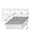 filter vzduchový mann C 2733 filter vzduchový mann C 2733