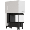 KRATKI REGNOR 500/700 8 kW O 200 trojstranný, zdvíhacie dvere čierna Thermotec s KRATKI REGNOR 500/700 8 kW O 200 trojstranný, zdvíhacie dvere čierna Thermotec s