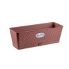 STEFANPLAST Samozavlažovací truhlík LIBERTY 50x18x16 cm 9l ružovohnedý STEFANPLAST Samozavlažovací truhlík LIBERTY 50x18x16 cm 9l ružovohnedý