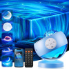 Projektor hvězdné oblohy, galaxie a polární záře s Bluetooth a bílým šumem Projektor hvězdné oblohy, galaxie a polární záře s Bluetooth a bílým šumem
