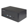 StarTech.com 2 Port Dual Monitor HDMI KVM Switch, 4K 60Hz Ultra HD HDR, Desktop 4K HDMI 2.0 KVM Switch with 2 Port USB 3.0 Hub (5Gbps) & 4x USB 2.0 HID Port, Audio, Hotkey Switching, TAA - KVM with Fa StarTech.com 2 Port Dual Monitor HDMI KVM Switch, 4K 60Hz Ultra HD HDR, Desktop 4K HDMI 2.0 KVM Switch with 2 Port USB 3.0 Hub (5Gbps) & 4x USB 2.0 HID Port, Audio, Hotkey Switching, TAA - KVM with Fa