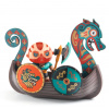 Djeco Arty Toys figúrka Viking Drak Barbarious na lodi Djeco Arty Toys figúrka Viking Drak Barbarious na lodi