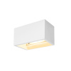 SLV Svítidlo PLASTRA QT-DE12 WL 20W R7s 118mm nástěnné IP20 bílá sádra SLV Svítidlo PLASTRA QT-DE12 WL 20W R7s 118mm nástěnné IP20 bílá sádra