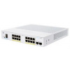 Cisco switch CBS250-16P-2G (16xGbE,2xSFP,16xPoE+,120W,fanless) - REFRESH CBS250-16P-2G-EU-RF Cisco switch CBS250-16P-2G (16xGbE,2xSFP,16xPoE+,120W,fanless) - REFRESH CBS250-16P-2G-EU-RF