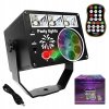 DISCO GULA PROJEKTOR RGB LED DISKOTÉKOVÝ REFLEKTOR NA PÁRTY LASER + DIAĽKOVÉ OVLÁDANIE DISCO GULA PROJEKTOR RGB LED DISKOTÉKOVÝ REFLEKTOR NA PÁRTY LASER + DIAĽKOVÉ OVLÁDANIE