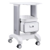 Vevor Laboratórny vozík 1 zásuvka 1 podnos ABS 4 tiché kolieska biely SYSTCECKFBS42J1Z1V0 Vevor Laboratórny vozík 1 zásuvka 1 podnos ABS 4 tiché kolieska biely SYSTCECKFBS42J1Z1V0