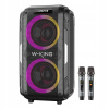 Bezdrôtový Bluetooth reproduktor W-KING T9 Pro 120W (čierny) Bezdrôtový Bluetooth reproduktor W-KING T9 Pro 120W (čierny)