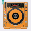 Doto Design Skin CDJ-800 MK2 FULL COLORS Sunset Orange Doto Design Skin CDJ-800 MK2 FULL COLORS Sunset Orange
